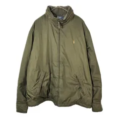 Polo by Ralph Lauren ポロ ラルフローレン 中綿ジャケット グリーン(メンズ XL)中古 古着 X3507