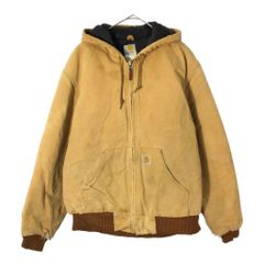 Carhartt デニム アクティブ ジャケット 裏地チェック - メルカリ