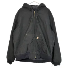 Carhartt カーハート アクティブジャケット ワーク ブラック(メンズ MEDIUM REGULAR)中古 古着 X3524