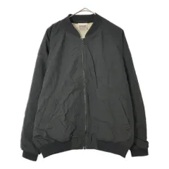 90年代 Guess ゲス 星条旗 ボンバージャケット ブラック(メンズ ONE SIZE)中古 古着 X3639のサムネイル