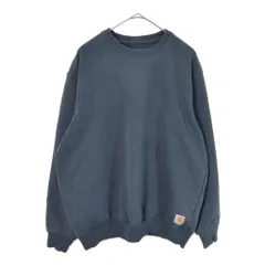 Carhartt カーハート スウェット ネイビー(メンズ L)中古 古着 X3661