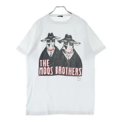VINTAGE (ヴィンテージ) 90s The Blues Brothers parody Tシャツ 半袖カットソー ホワイト