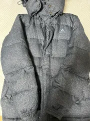 メンズ アディダス フード ダウン アウター