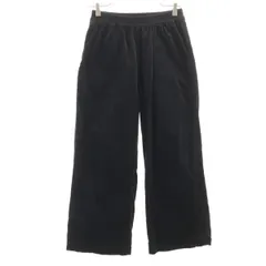 URBAN RESEARCH SONNY LABEL アーバンリサーチ サニーレーベル コーデュロイ ワイドパンツ 36 ブラック レディース 古着