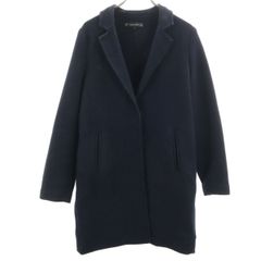 ZARA ザラ コート L ネイビー レディース 古着