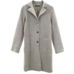 theory セオリー ウール コート P グレー レディース 古着