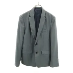 nano universe ナノユニバース テーラードジャケット L グレー メンズ 古着