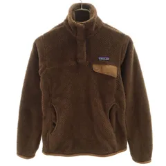patagonia パタゴニア リツールスナップT フリースジャケット XS ブラウン 25440F7 アウトドア プルオーバー レディース 古着