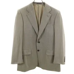 Burberrys バーバリーズ 90s 日本製 オールド 総柄 テーラードジャケット A5 グレー 三陽商会 メンズ 古着