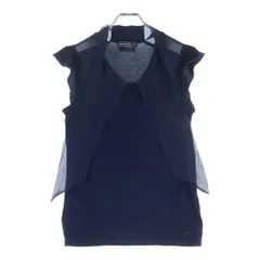 Salvatore Ferragamo (サルヴァトーレ フェラガモ) ノースリーブ ブラウス レディース ネイビー