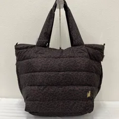 9750　ROOTOTE　ルートート　トートバッグ　ハンドバッグ　ブラウン　ブラック　黒　レオパード　ヒョウ柄　アニマル柄　レディース　軽量　カジュアル　シンプル　キルティング　中綿