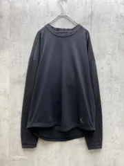 adidas アディダス ビッグシルエット スリーストライプス ロンＴ Tシャツ sizeL/黒  ■◇メンズ