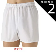 種類2:種類2：[2]Ｍ/ホワイト(03 種類1：３L/ホワイト(03) 【快適工房】【白ブロードパンツ 前とじ】【綿100％】【単品】KQ1001-1 グンゼ 布帛綿100% サイズ M/L/LL/3L 紳士肌着 KH1001の後続品です