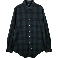 古着 ラルフローレン Ralph Lauren 長袖 ボタンダウンチェックシャツ メンズL相当/eaa616024