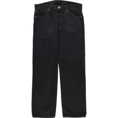 古着 リーバイス Levi's 501-0660 ブラックデニム ストレートデニムパンツ メンズw34相当/eaa611984