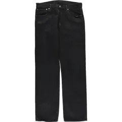 古着 リーバイス Levi's 501-0660 ブラックデニム ストレートデニムパンツ メンズw34相当/eaa611985