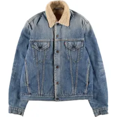 古着 リーバイス Levi's ユーロモデル 中綿入り デニムボアジャケット メンズL相当/eaa616844