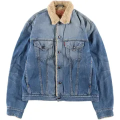 古着 リーバイス Levi's ユーロモデル 中綿入り デニムボアジャケット メンズXL相当/eaa616845