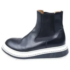 LOEWE (ロエベ) CHELSEA BOOT L815S05X12 ショートブーツ レザー チェルシー サイドゴア アンクルブーツ ブラック 38 レディースのサムネイル