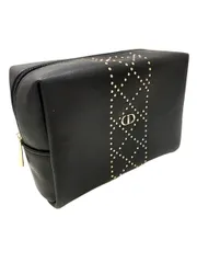 『限定品』Dior コスメポーチ ポーチのみ 未使用 ノベルティー ブラック 化粧ポーチ メイクポーチ ディオール レディース Christian Dior  H7-6-85