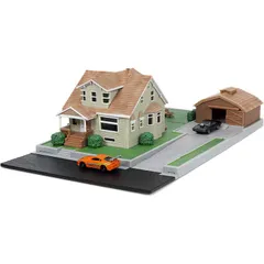 Jada Toys Fast Furious Diorama Nano Scene Toretto House Cars Set ジャダトイズ ワイルドスピード トレットハウス ドムの家 ジオラマ ミニカー フィギュア ダッジ チャージャー トヨタ スープラのサムネイル