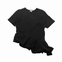 vintage COMME des GARCONS コムデギャルソン アシンメトリー Tシャツ 半袖 フレア ストレッチ M GT-11007M 黒 レディース 【中古】のサムネイル