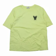 HERMES エルメス HELLO MR.FARRIER *11-5749 Tシャツ 半袖 トップス イエロー サイズＳ メンズ 【中古】のサムネイル