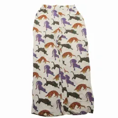STELLA McCARTNEY ステラマッカートニー レオパードプリント ゴムウエストパンツ ボトムス 46/XL マルチカラー メンズ 【中古】のサムネイル