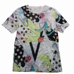 PAUL SMITH ポールスミス アート 総柄 プリント Tシャツ カットソー 半袖 てんとう虫 トップス M マルチカラー メンズ 【中古】のサムネイル