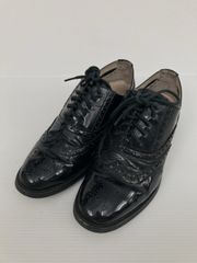 美品 REGAL リーガル ウィングチップ レースアップシューズ 黒 23cm