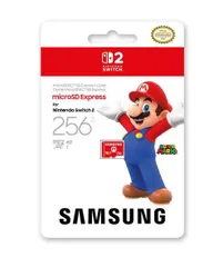 【新品】任天堂認証 日本国内仕様 Switch2用 Samsung microSD Express Card 256GB for Nintendo Switch 2