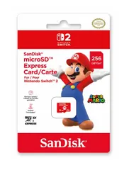 【新品】任天堂認証 日本国内仕様 Switch2用 SanDisk microSD Express Card 256GB for Nintendo Switch 2 BEE-A-SD01A