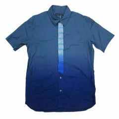 TSUMORI CHISATO ツモリチサト レギュラーカラー グラデーション シャツ トップス 半袖 TM41-FJ736 1/S ブルー レディース 【中古】のサムネイル