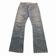 KATO カトー 20SP-08AL セルビッジ加工 ブーツカット デニムパンツ ジーンズ ボトムス ライトインディゴ サイズ30 メンズ 【中古】