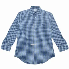 Brooks Brothers ブルックスブラザーズ Est1818 REGENT ロゴ刺しゅう チェック柄 ボタンダウンシャツ トップス 長袖 S 【中古】