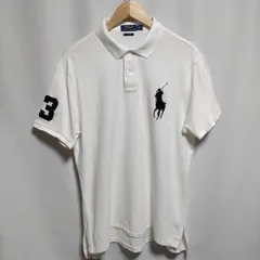 POLO RALPH LAUREN ラルフローレン カスタムフィット ビッグポニー 半袖 ポロシャツ XL 白