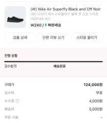 ナイキ エア スーパー フライ ブラック アンド オフ ヌアール 240