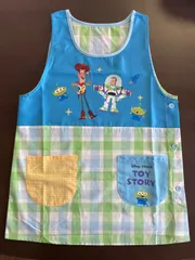 【ラスト1点！】トイストーリー　キャラクターエプロン　かわいいエプロン　保育士　介護士