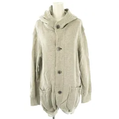 ズッカ zucca フードジャケット ミドル丈 コットン M グレー /AT ■OSのサムネイル