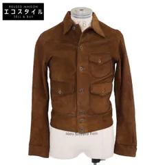 RRL ダブルアールエル MNRROTW16020096 米国製メタルボタン  ラフアウトスエードジャケット XS