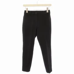 プラステ PLST PLUS STYLE スティックパンツ センタープレス XXS 黒 ブラック 12-1306003 /EE
