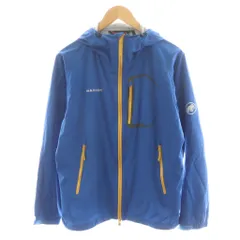 マムート MAMMUT ソフテックイグナイトジャケット SOFtech IGNITE Jacket パーカー ジップアップ ロゴ ナイロン M 青 ブルー 1010-22320 /AN36のサムネイル