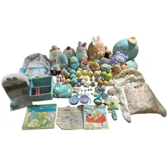 ★ すみっコぐらし ぬいぐるみ まとめ商品 しろくま とんかつ とかげ エビフライのしっぽ など 雑貨 ストラップ マスコット 等 すみっこ 4kg