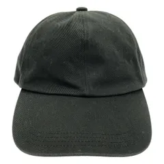 KIJIMA TAKAYUKI×LE キジマ タカユキ 6 PANEL CAP キャップ  ブラック 3