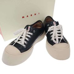 新品 MARNI Vacancy スニーカー ホワイト レッド ブルー - メルカリ