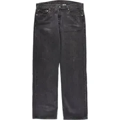 古着 リーバイス Levi's 501-0660 ブラックデニム ストレートデニムパンツ メンズw35相当/eaa611991