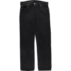 古着 リーバイス Levi's 501-0660 ブラックデニム ストレートデニムパンツ メンズw36相当/eaa611995