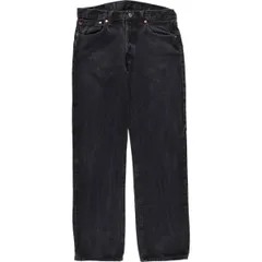 古着 リーバイス Levi's 501-0660 ブラックデニム ストレートデニムパンツ メンズw33相当/eaa611997
