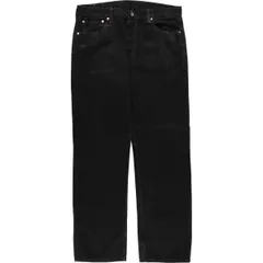 古着 リーバイス Levi's 501 ユーロモデル ブラックデニム ストレートデニムパンツ メンズw36相当/eaa611999