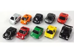 【中古】ミニカー 全10種セット 「Lamborghini アニバーサリーセレクション -History of 50 years- リアルデフォルメタイプ」 プルバックカー 2013年キャンペーン品
